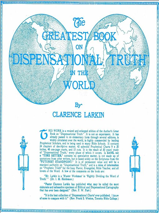 Title details for The Greatest Book on Dispensational Truth in the World by Clarence Larkin - Available
